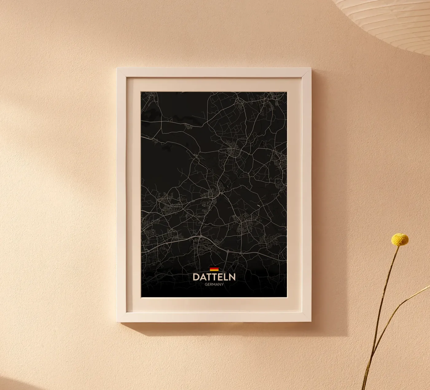 Dates DE Poster von Christopher Adams