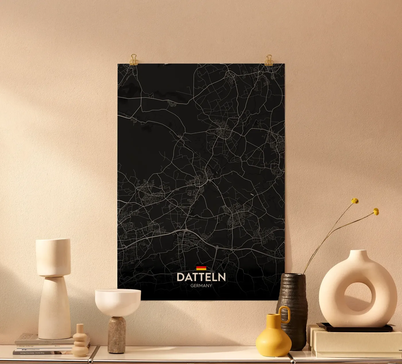 Dates DE Poster von Christopher Adams