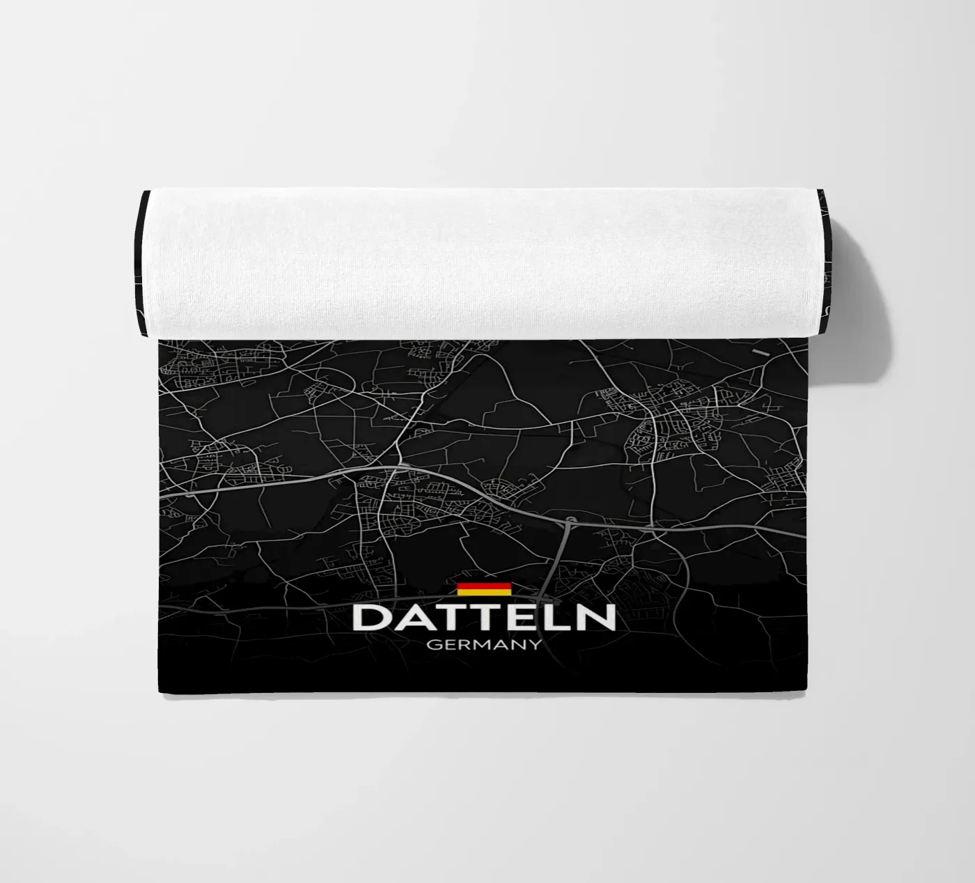 Dates DE beach towel by Christopher Adams
