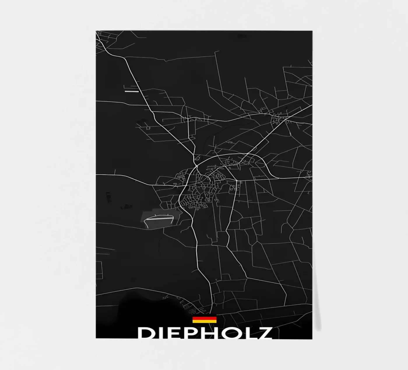 Diepholz DE sticker sheet by Christopher Adams
