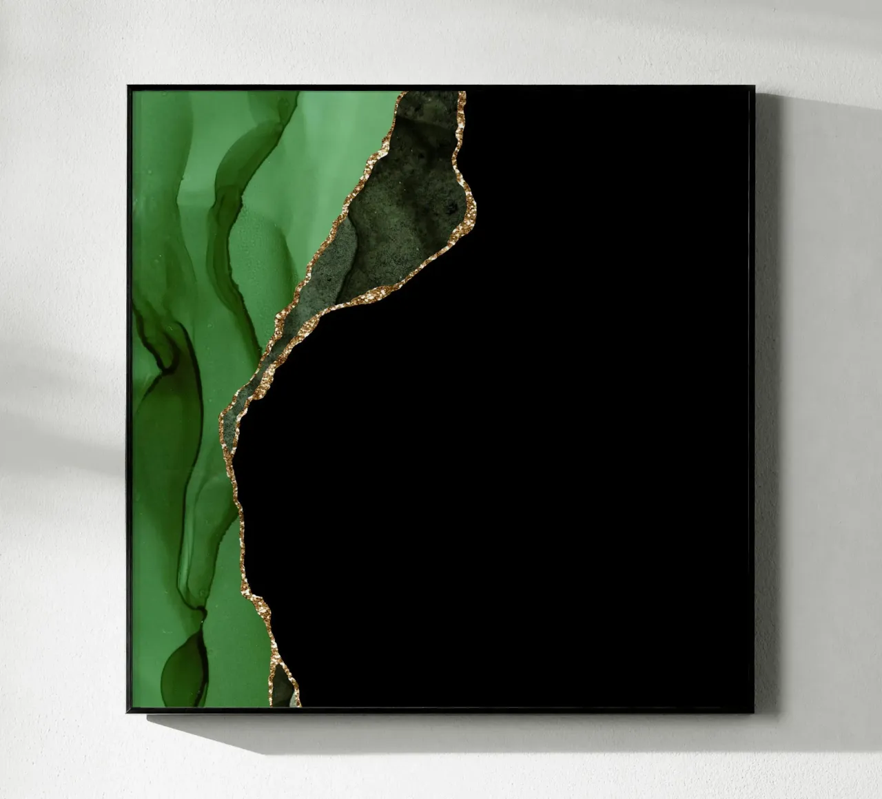 Texture Agata verde e oro 09 plexiglass da Gemstone Textures
