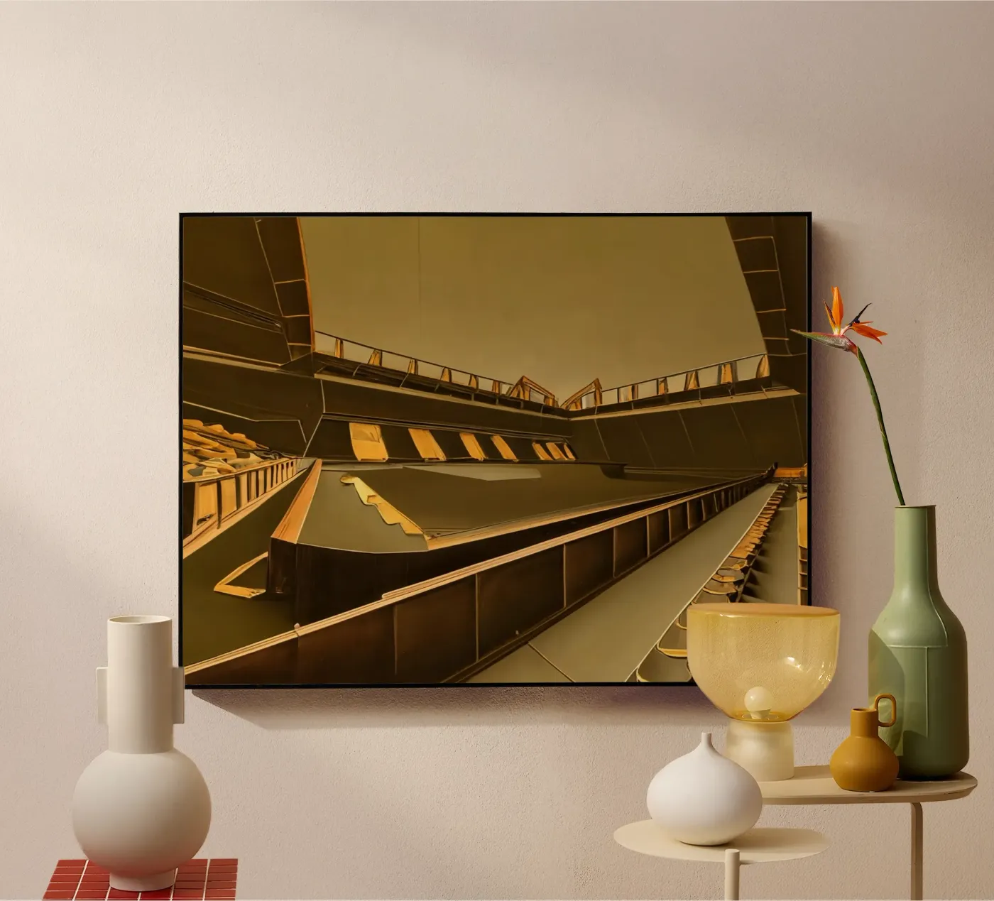 Stadio_Dortmund_3 plexiglass da Impressionismus by LK