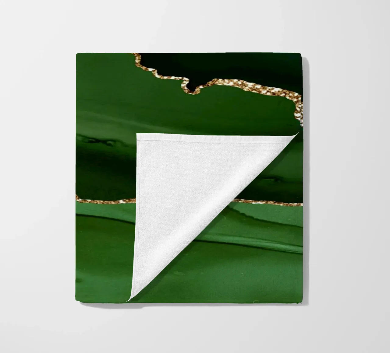 Texture agata verde e oro 12 telo mare da Gemstone Textures