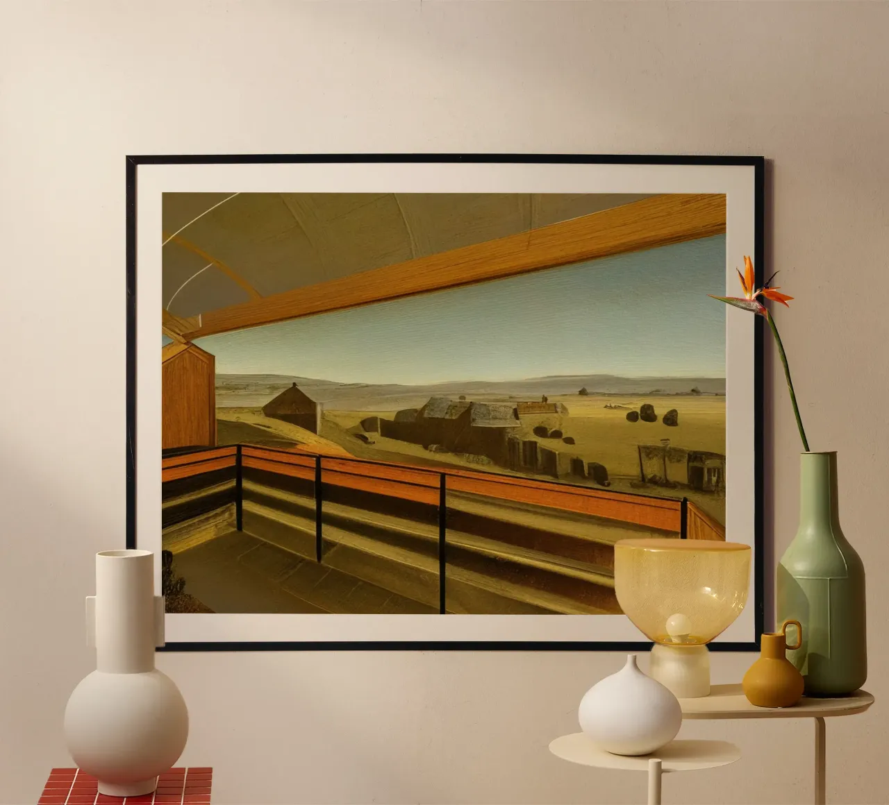 Paesaggio vicino a Willingen_1 poster da Impressionismus by LK