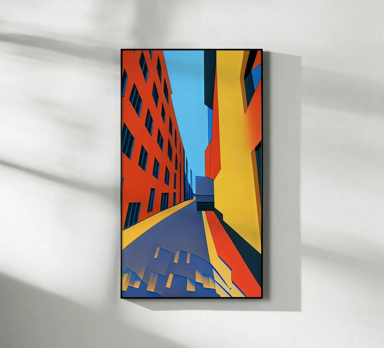 Gasse_1 plexiglass da Abstract Art by LK