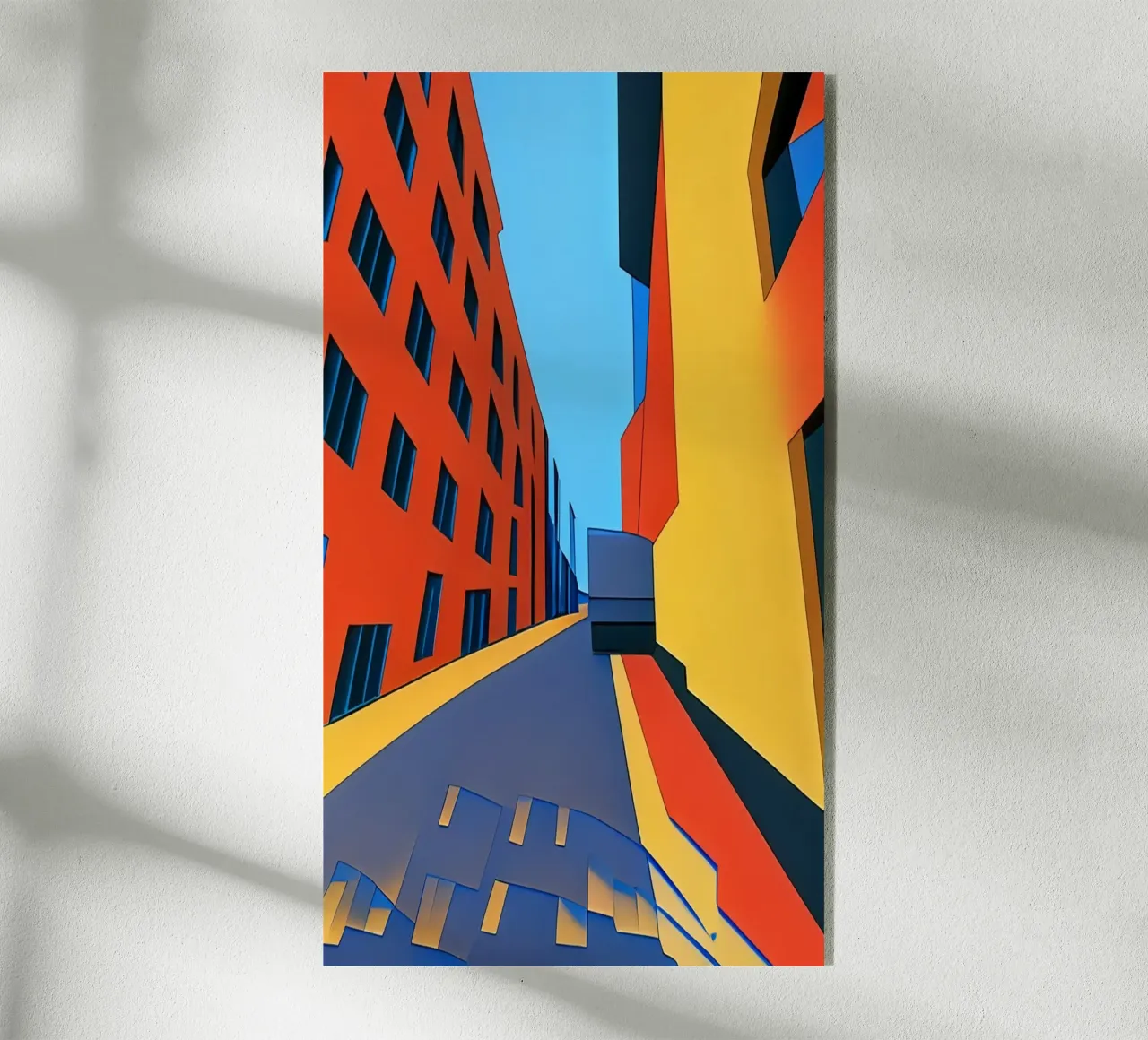 Gasse_1 plexiglass da Abstract Art by LK