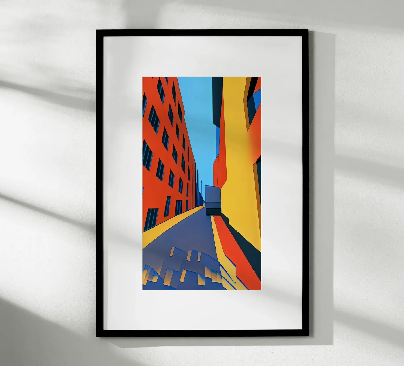 Gasse_1 poster da Abstract Art by LK