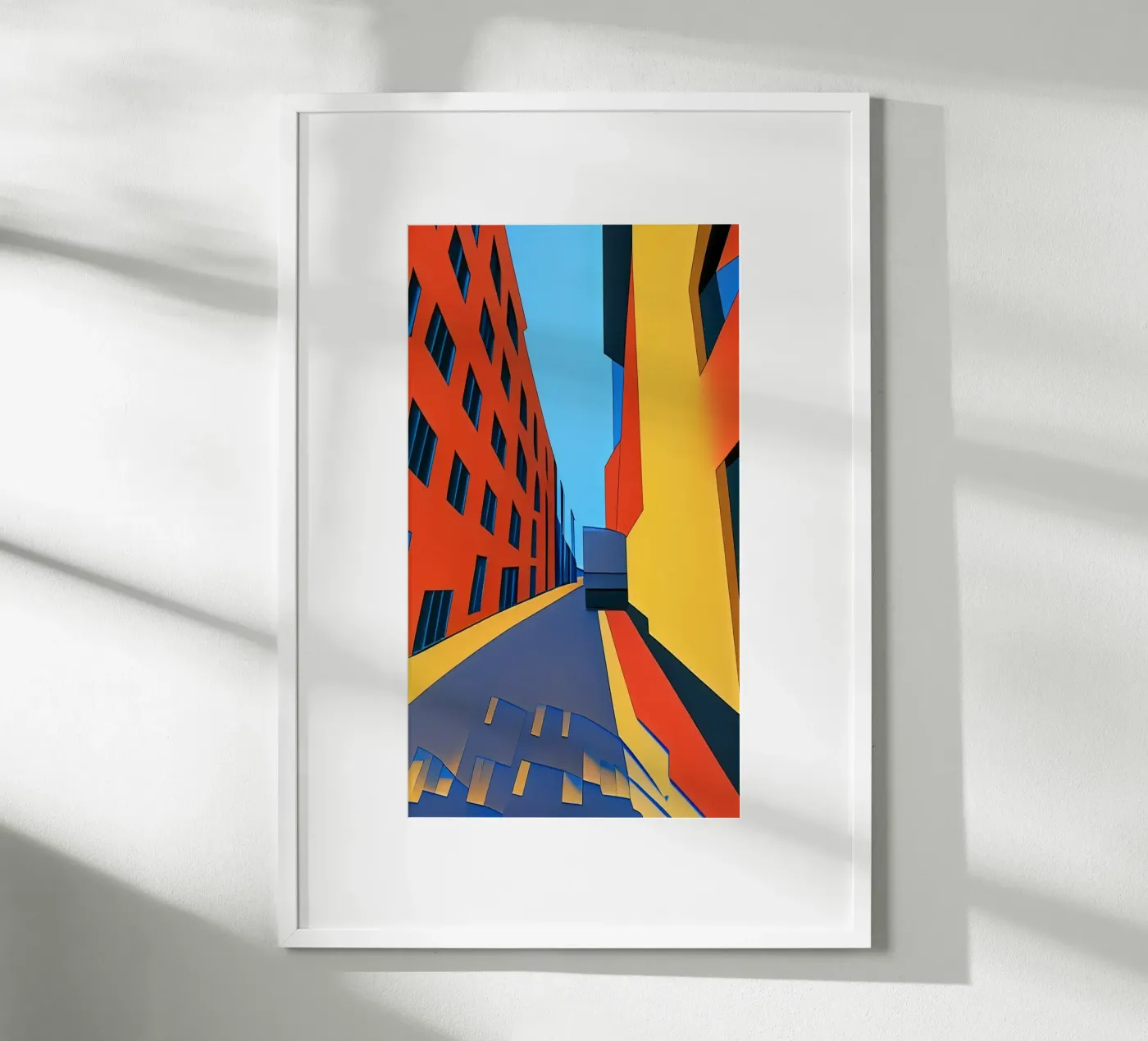 Gasse_1 poster da Abstract Art by LK