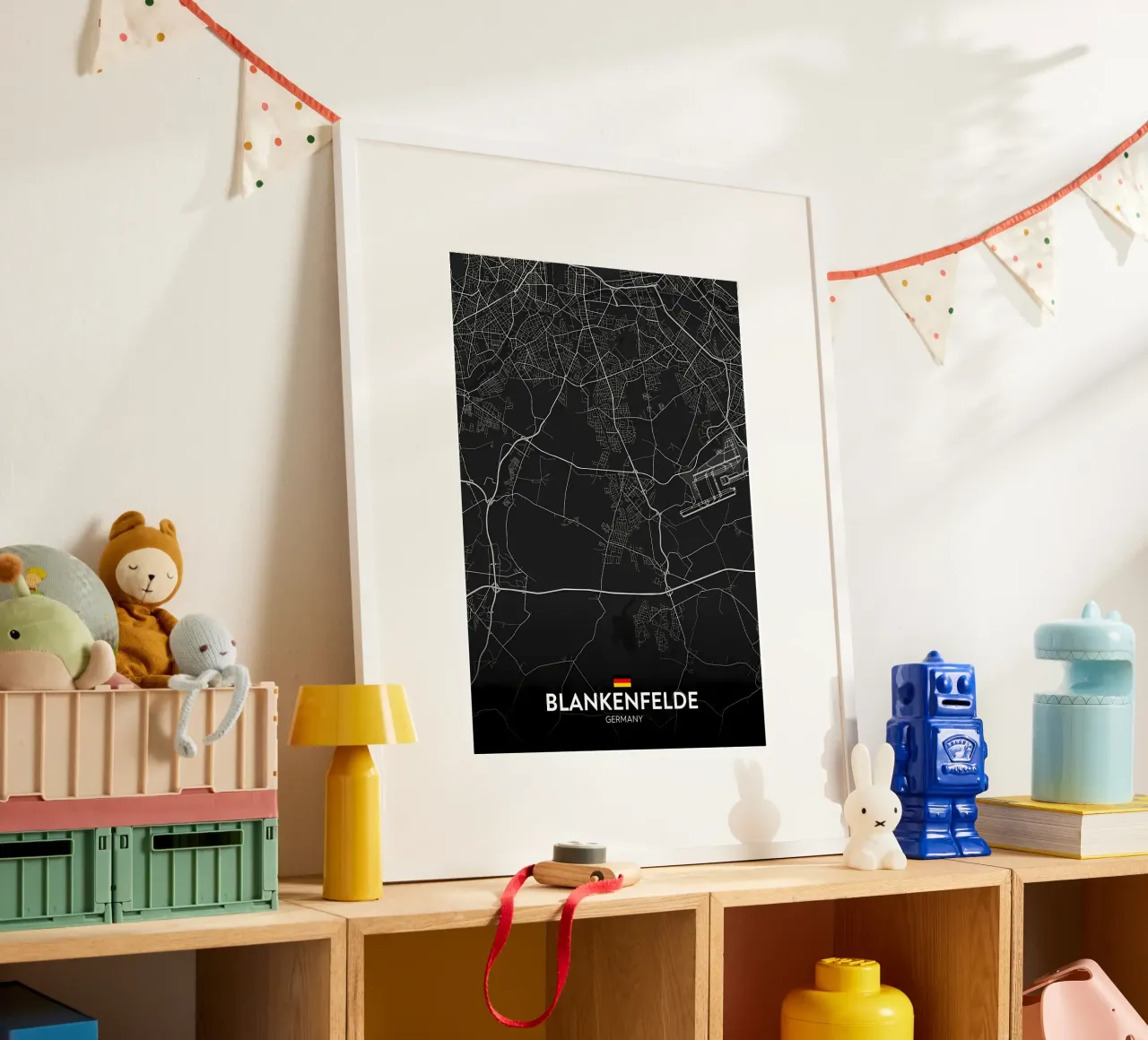 Blankenfelde DE poster by Christopher Adams