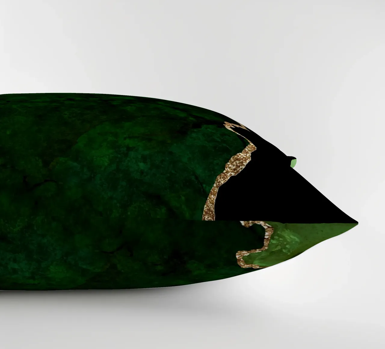 Texture agata verde e oro 15 cuscino da Gemstone Textures
