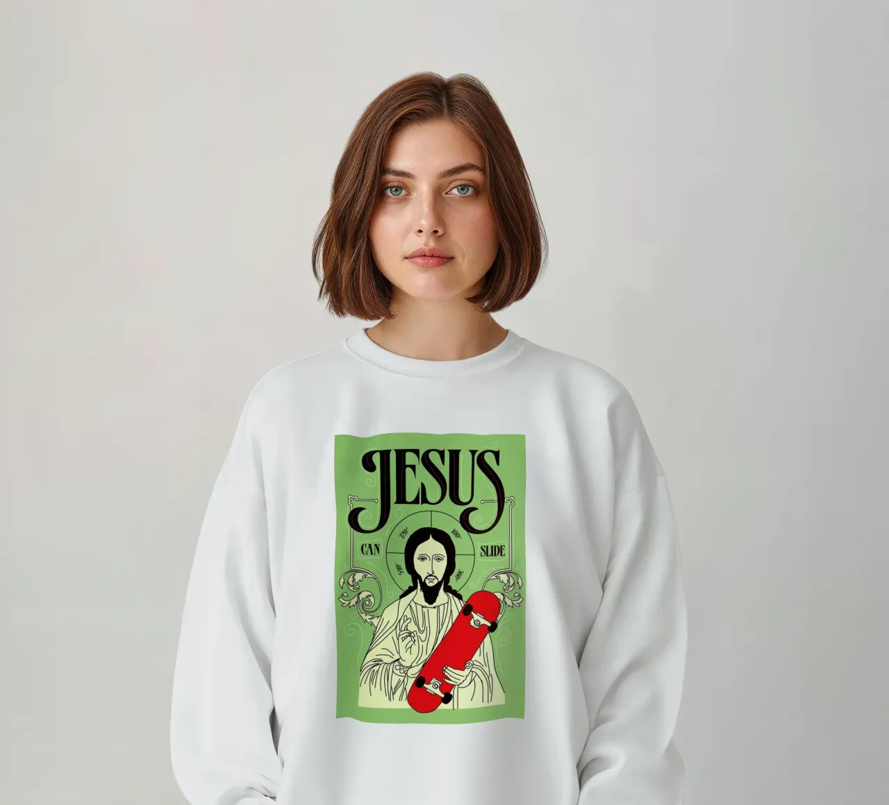 Jesus Can Slide felpa da Róbert Farkas