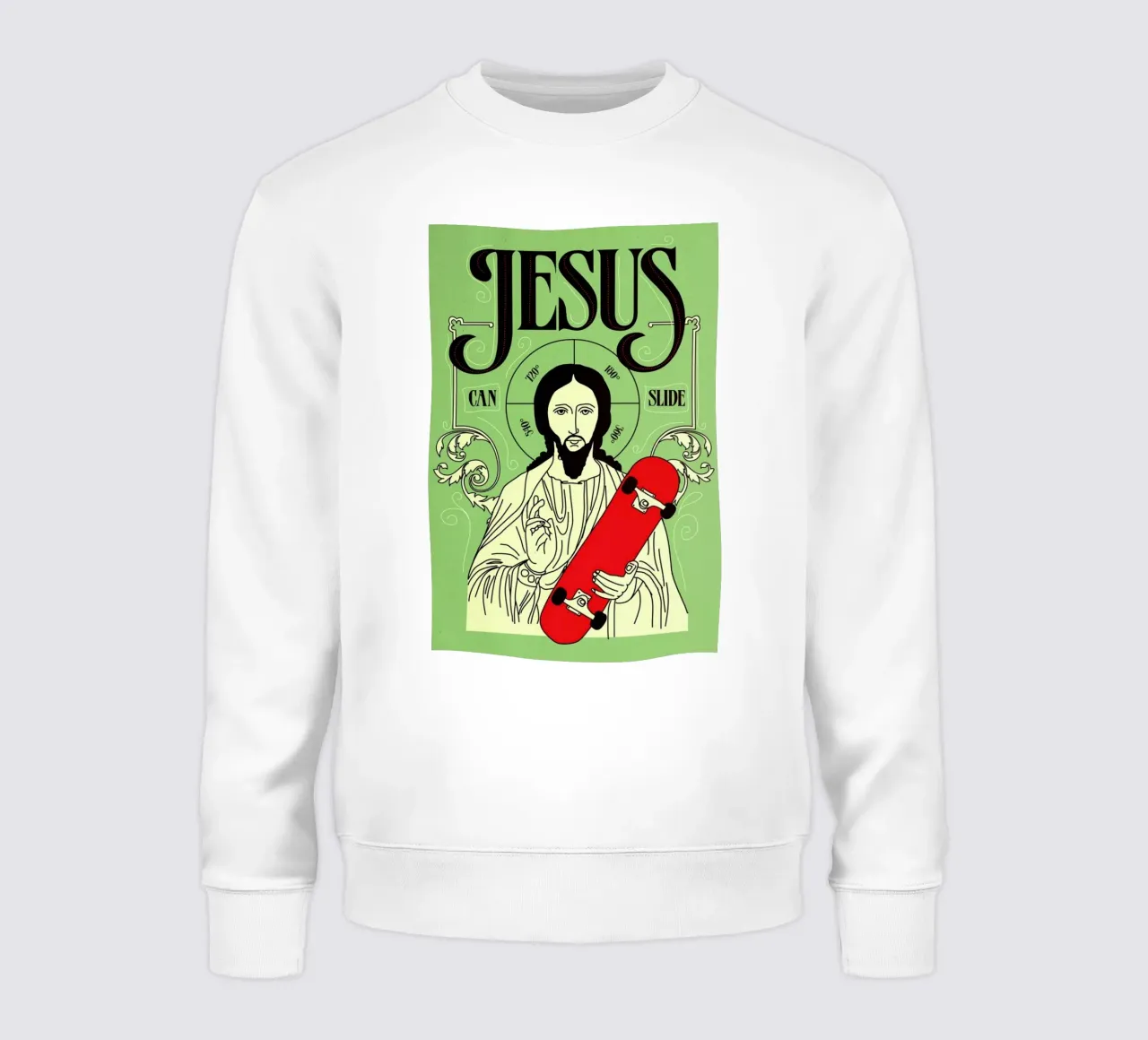 Jesus Can Slide felpa da Róbert Farkas