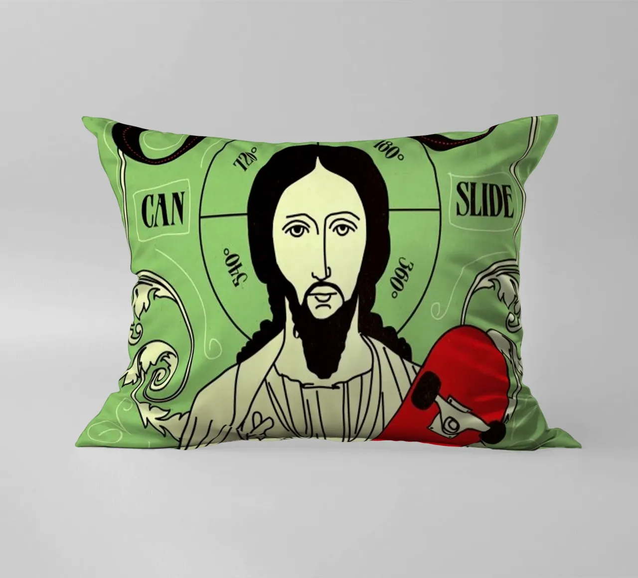 Jesus Can Slide cuscino da Róbert Farkas