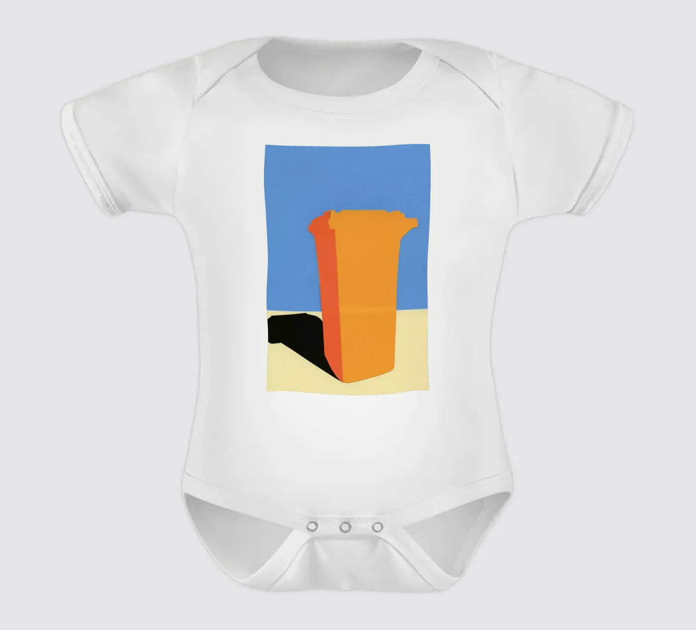 Orange Garbage Bin body bébé de Rosi Feist