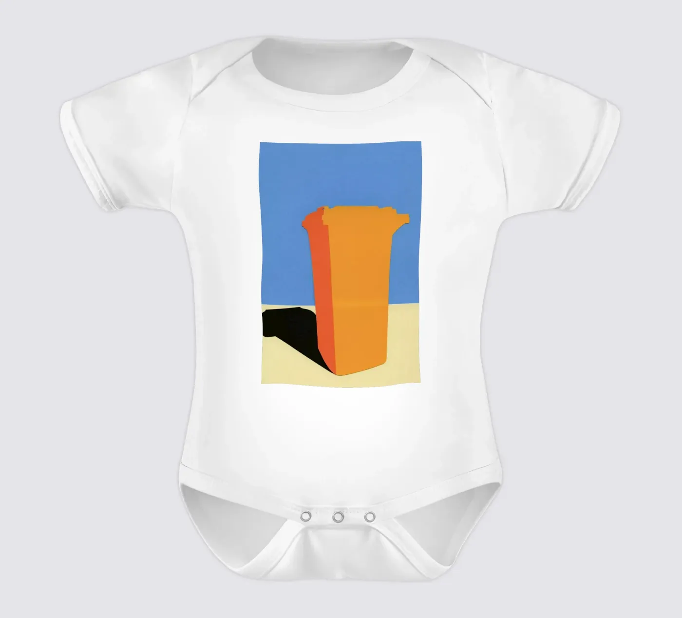 Orange Garbage Bin body bébé de Rosi Feist