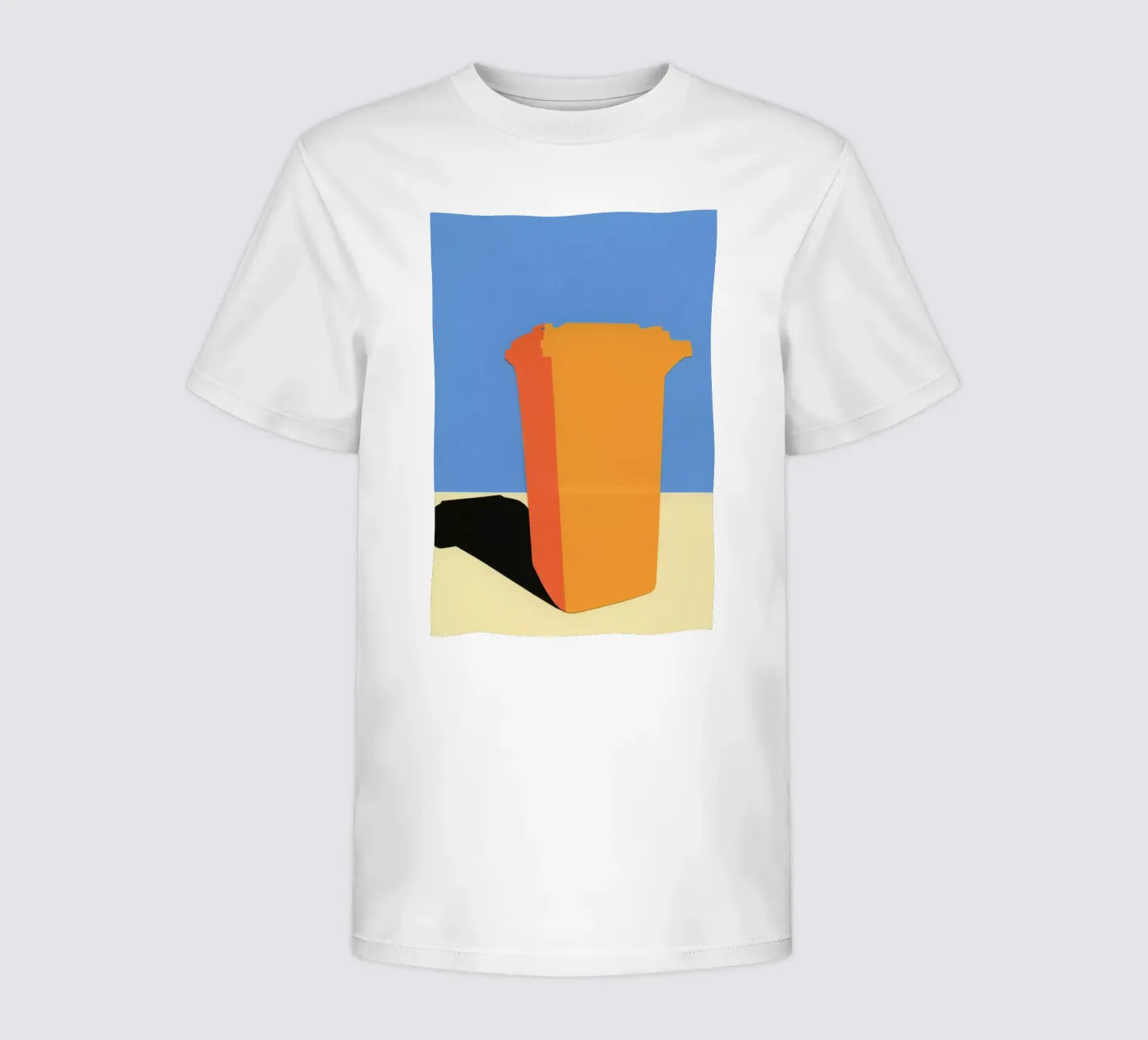 Orange Garbage Bin t-shirt bambini da Rosi Feist