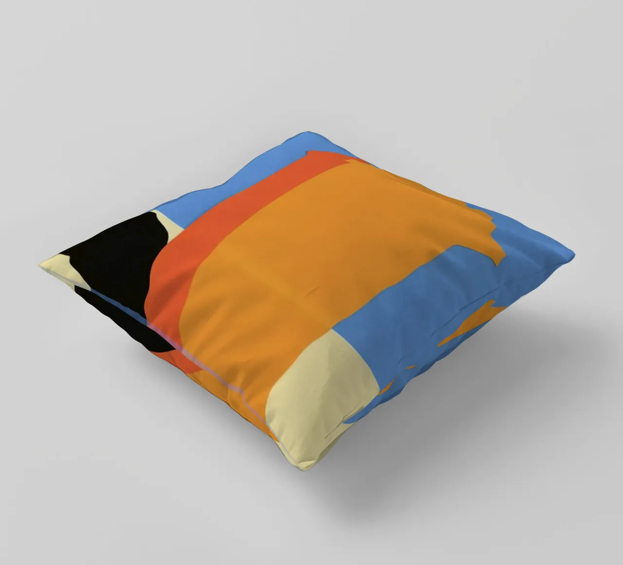 Orange Garbage Bin cuscino da Rosi Feist