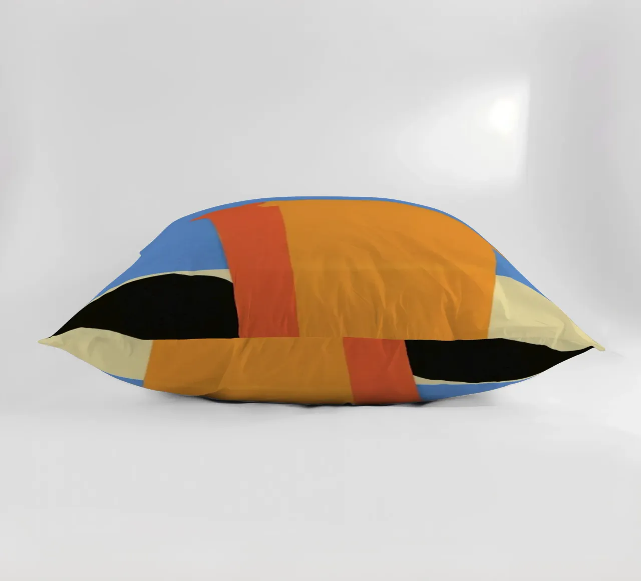 Orange Garbage Bin cuscino da Rosi Feist