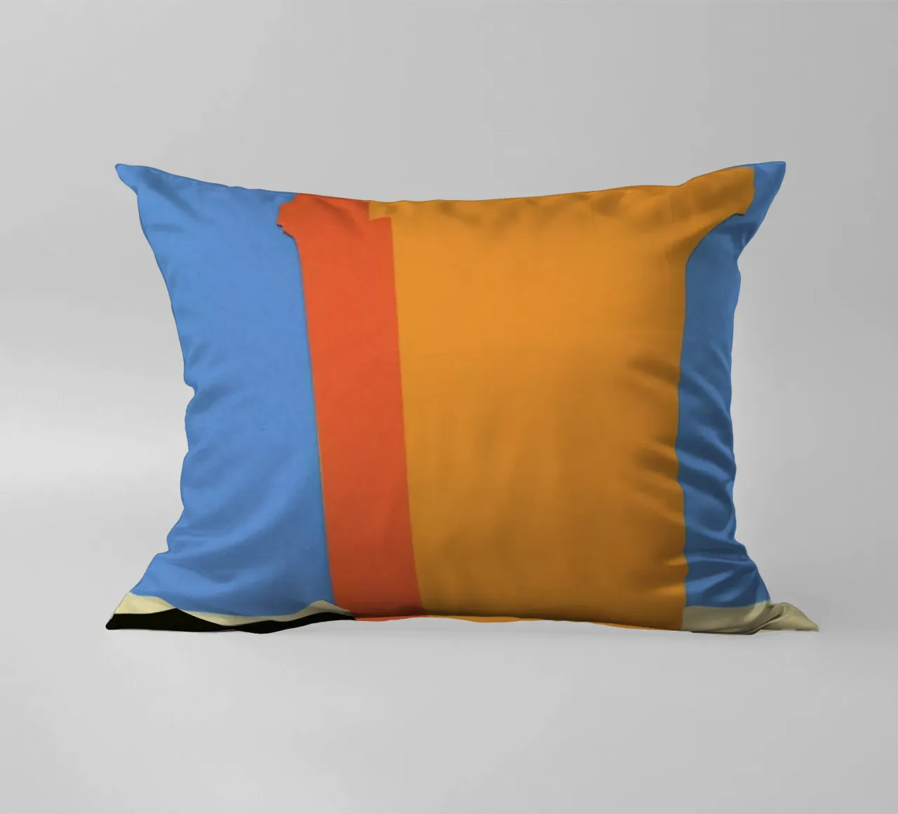 Orange Garbage Bin cuscino da Rosi Feist