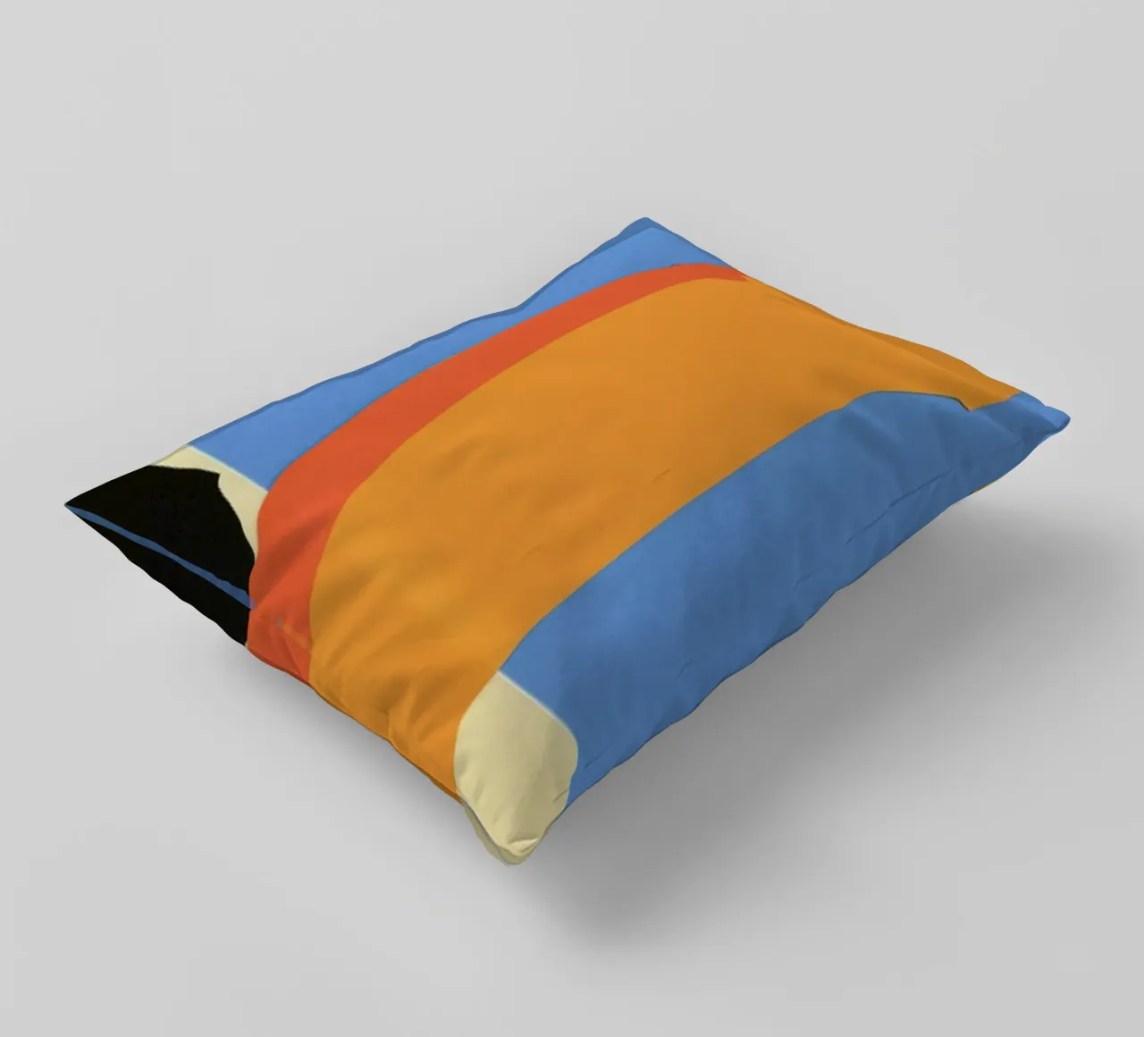 Orange Garbage Bin cuscino da Rosi Feist