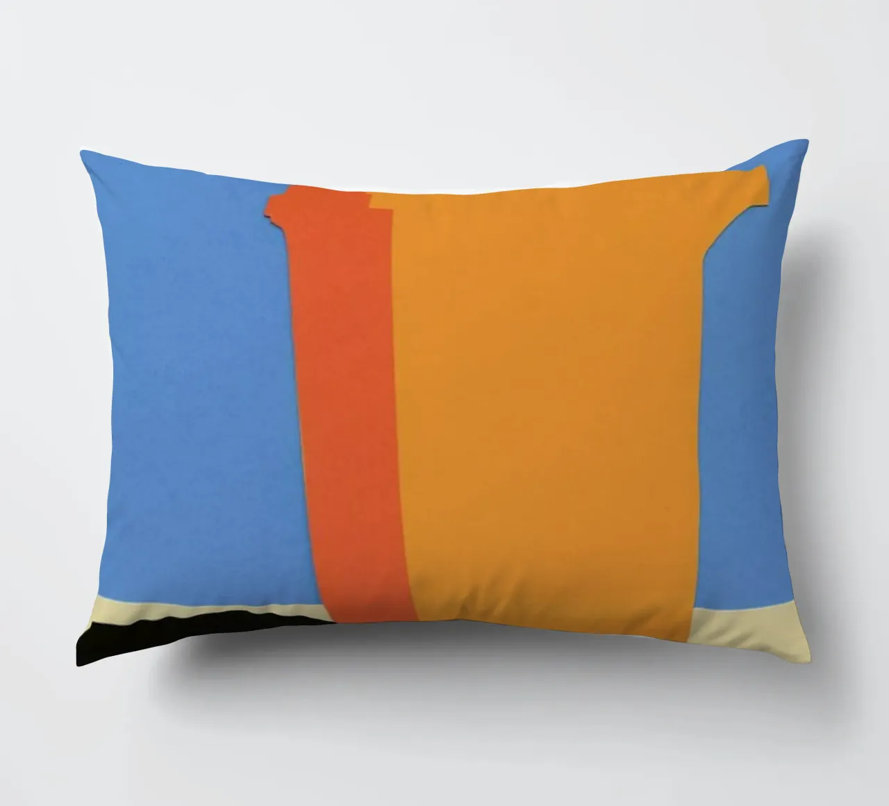 Orange Garbage Bin cuscino da Rosi Feist