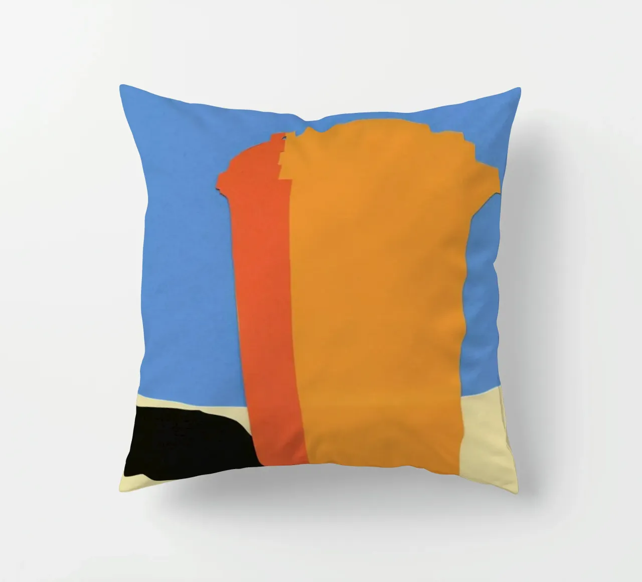 Orange Garbage Bin cuscino da Rosi Feist