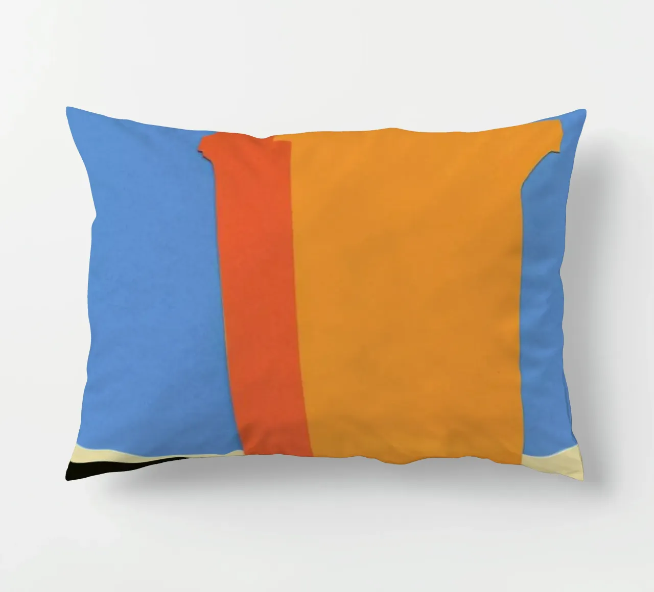 Orange Garbage Bin cuscino da Rosi Feist