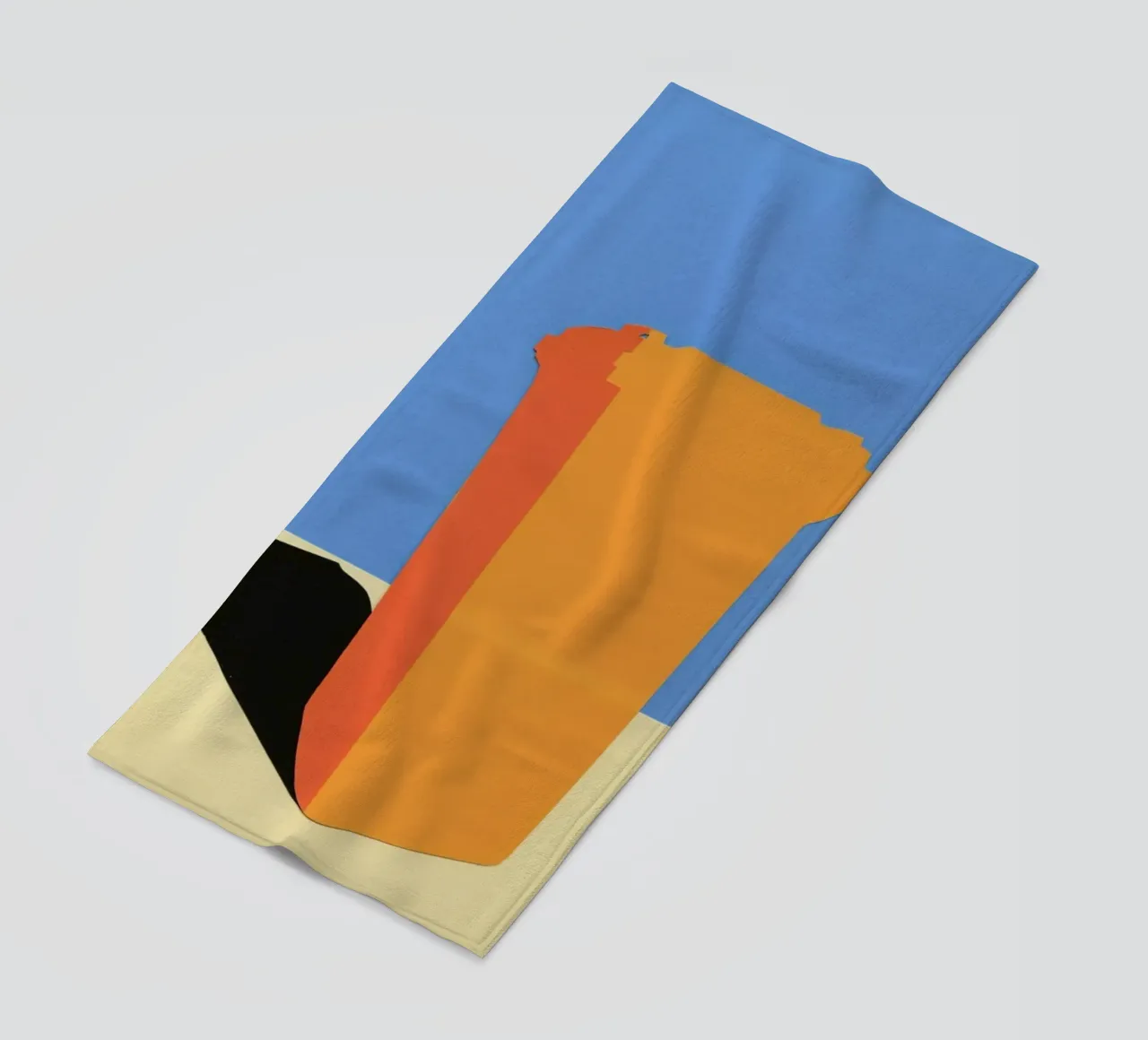 Orange Garbage Bin telo mare da Rosi Feist