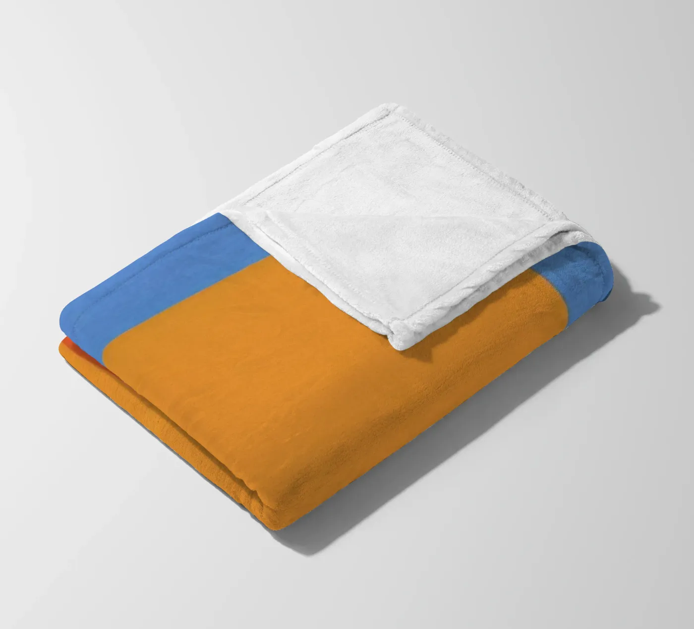 Orange Garbage Bin coperta in pile da Rosi Feist