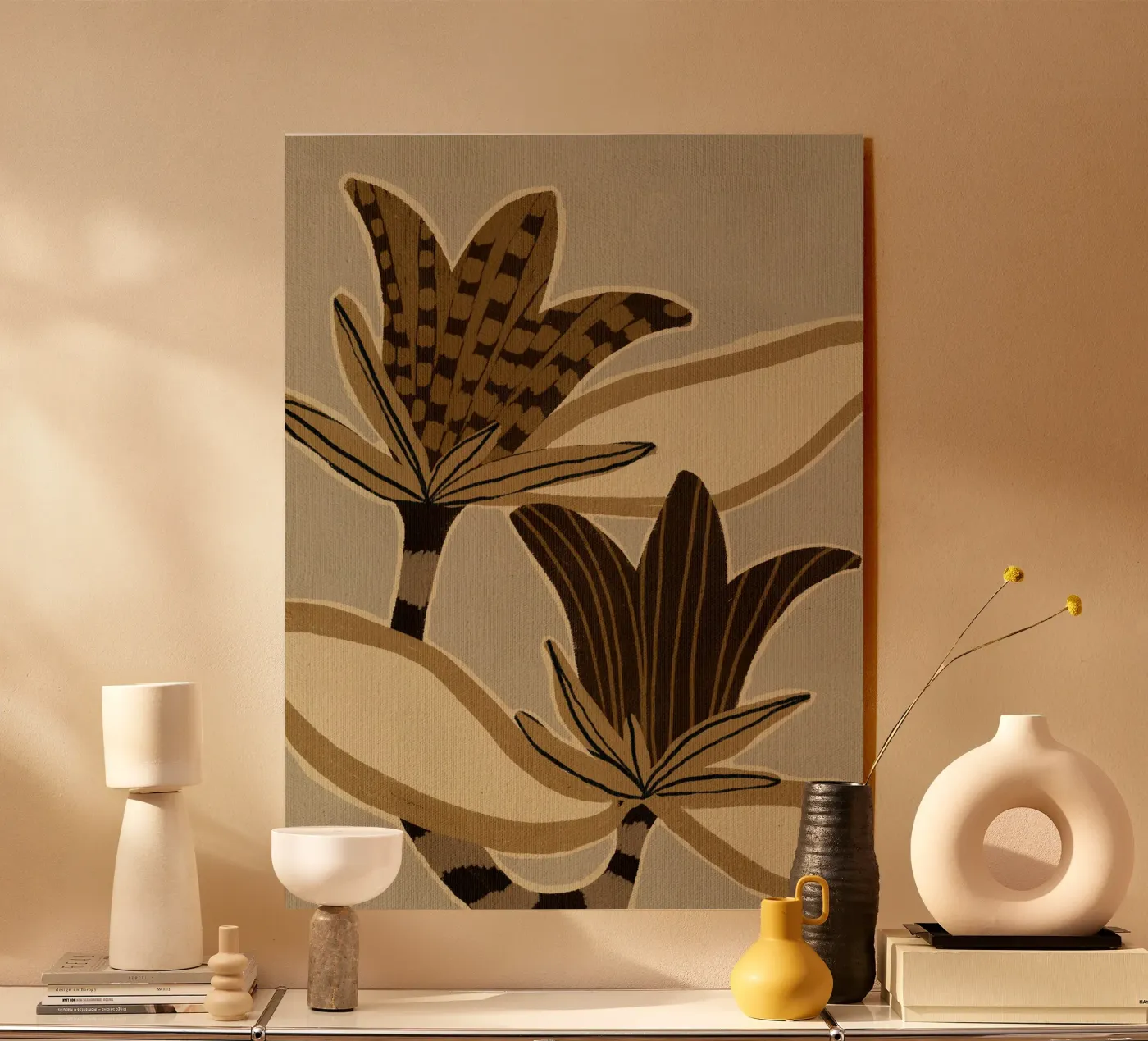 Delicate Bloom 12 plexiglas de Shatha Al Dafai