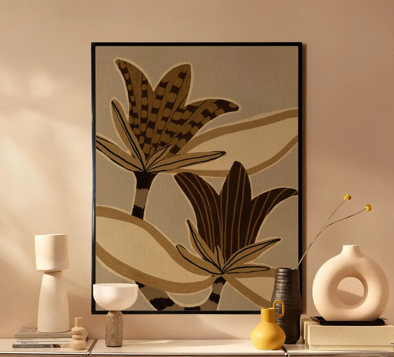 Delicate Bloom 12 poster da Shatha Al Dafai