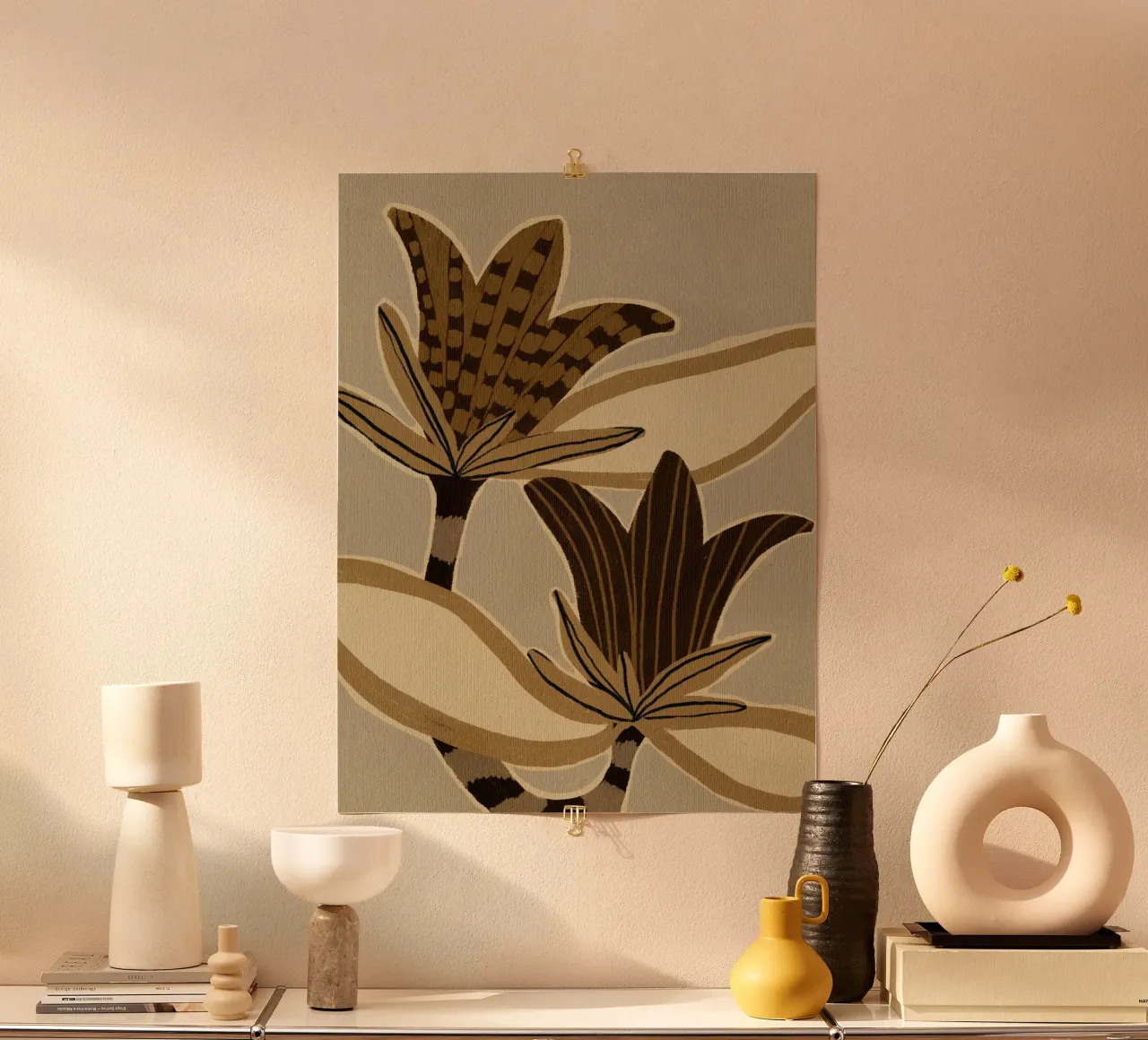 Delicate Bloom 12 poster da Shatha Al Dafai