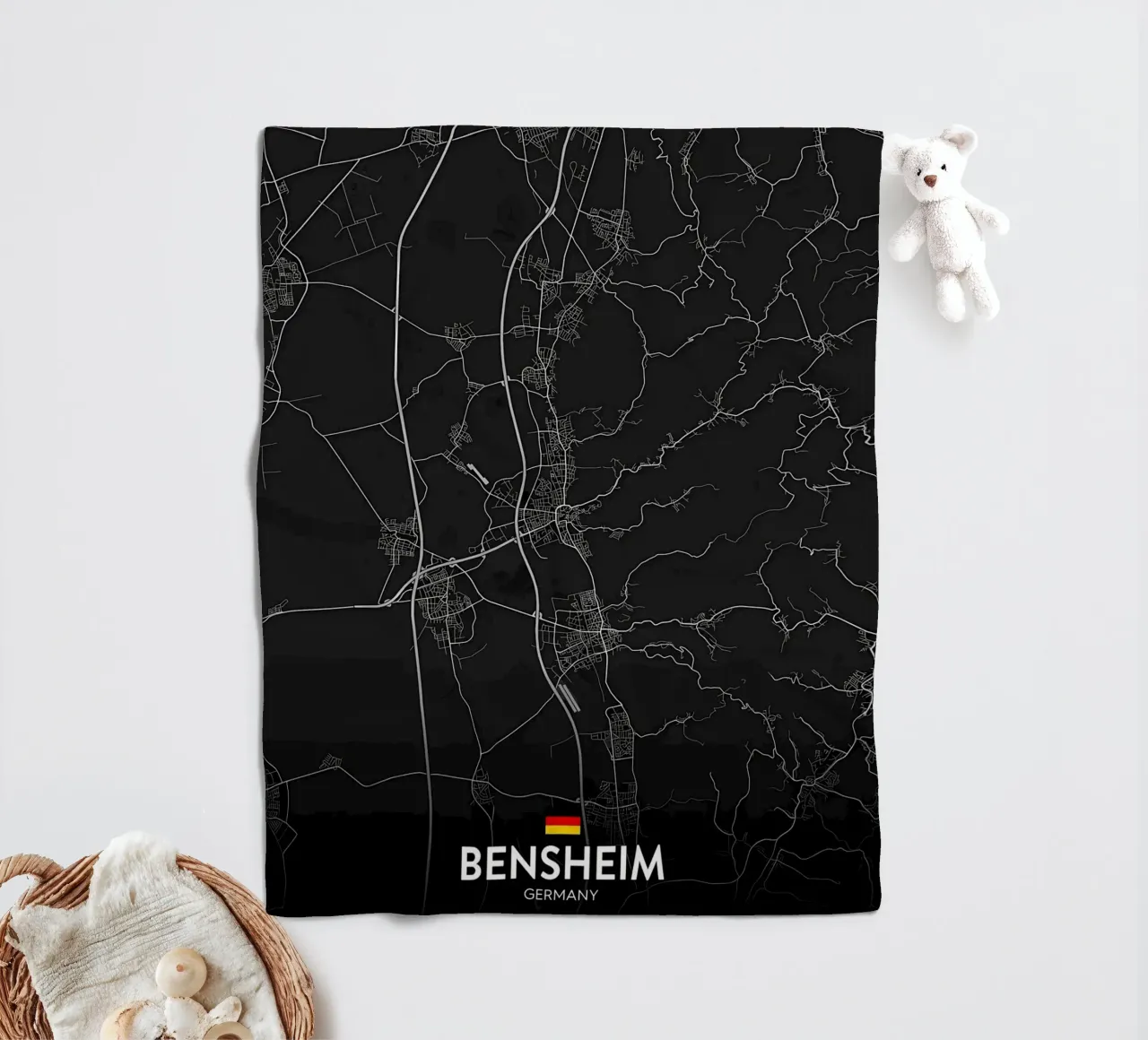 Bensheim DE coperta in pile da Christopher Adams