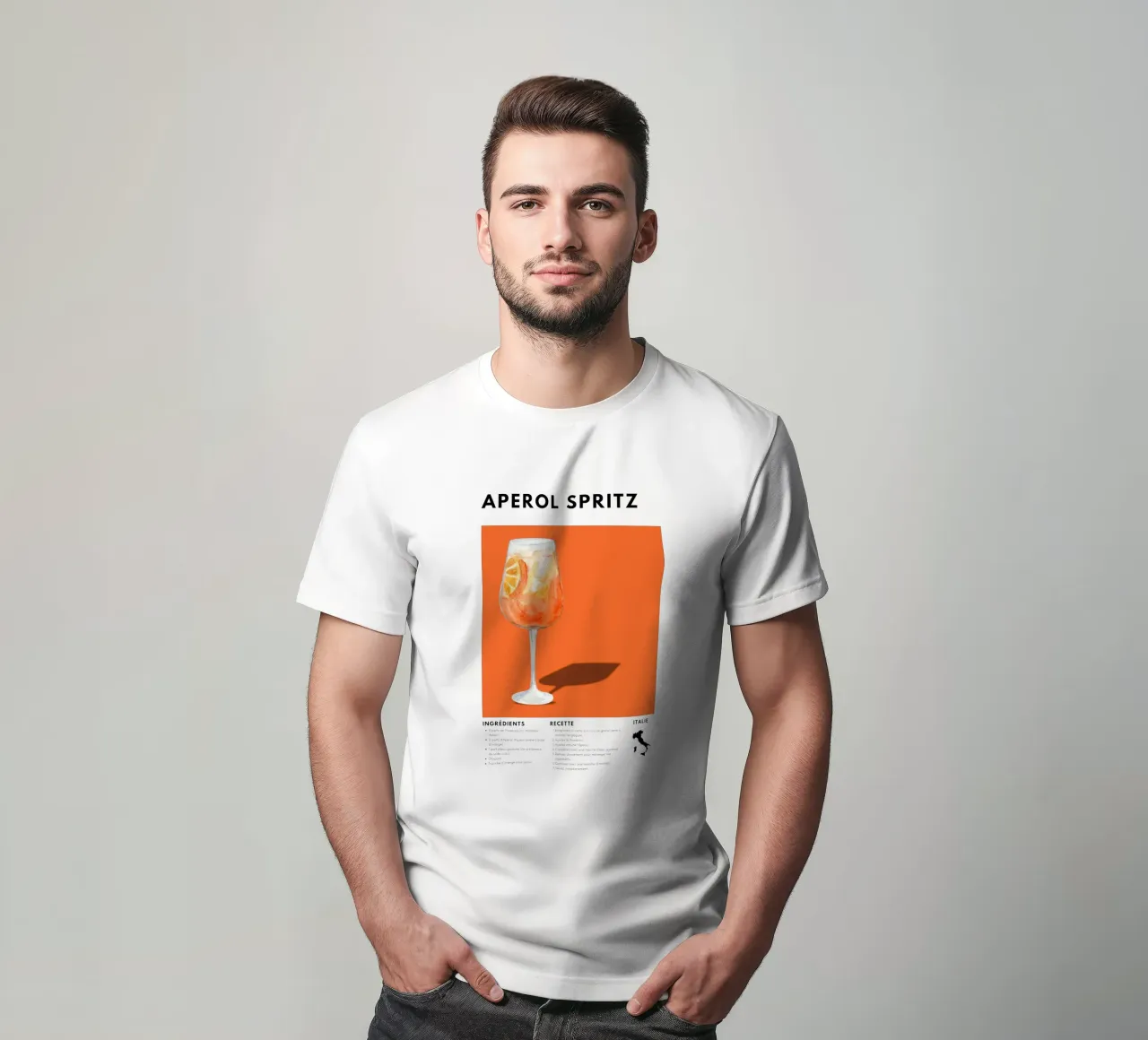 Aperol Spritz t-shirt da fltmfrance