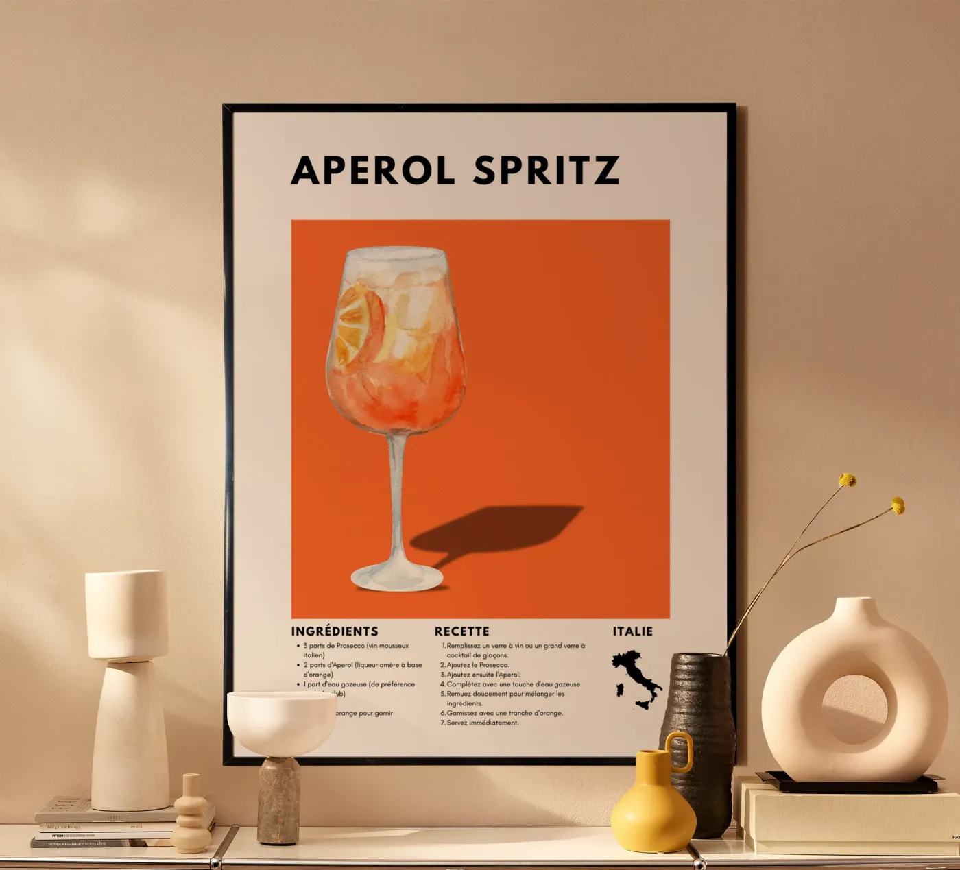 Aperol Spritz poster da fltmfrance