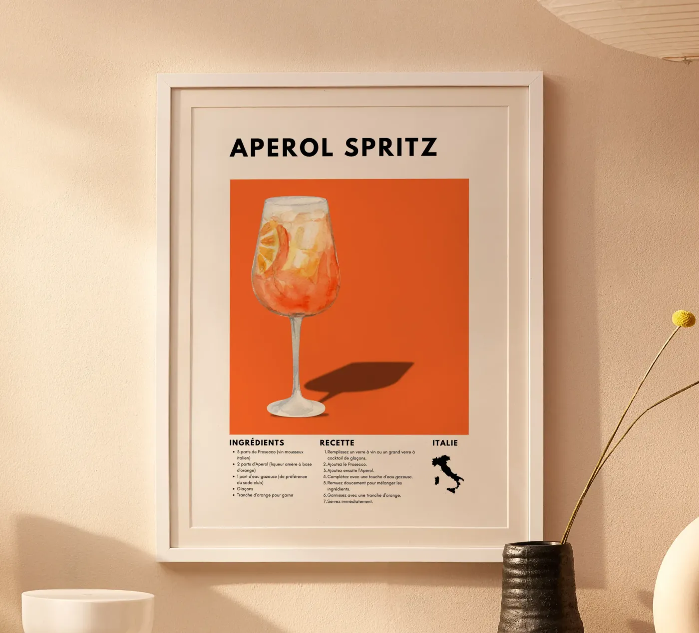 Aperol Spritz poster da fltmfrance