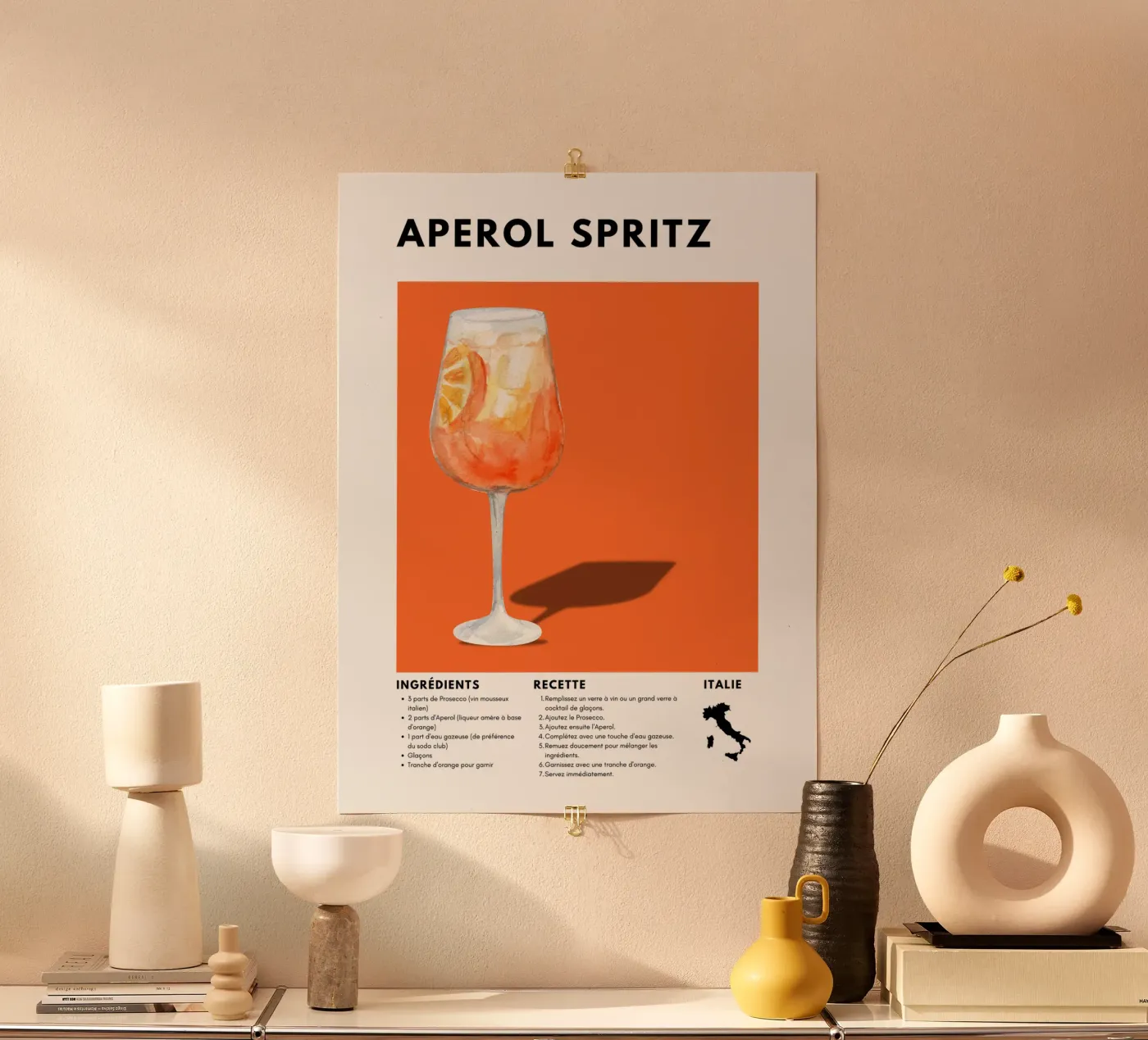 Aperol Spritz poster da fltmfrance