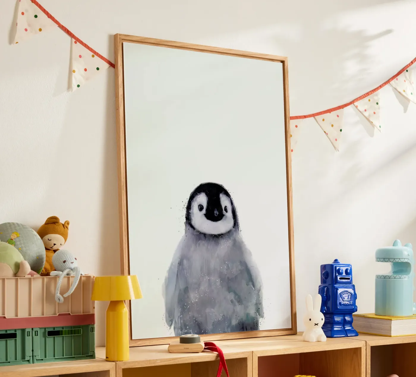 Little Penguin plexiglass da Amy Hamilton