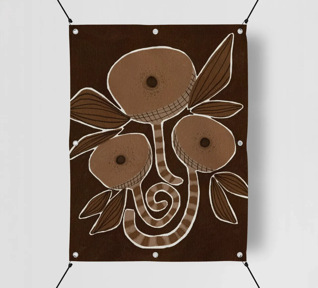 Delicate Bloom 11 telo in pvc da Shatha Al Dafai