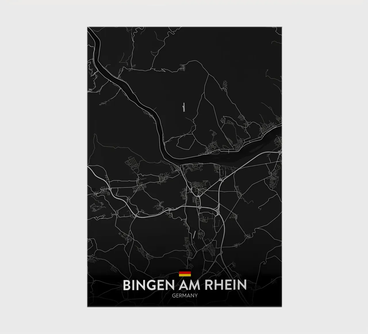 Bingen on the Rhine DE notebook by Christopher Adams