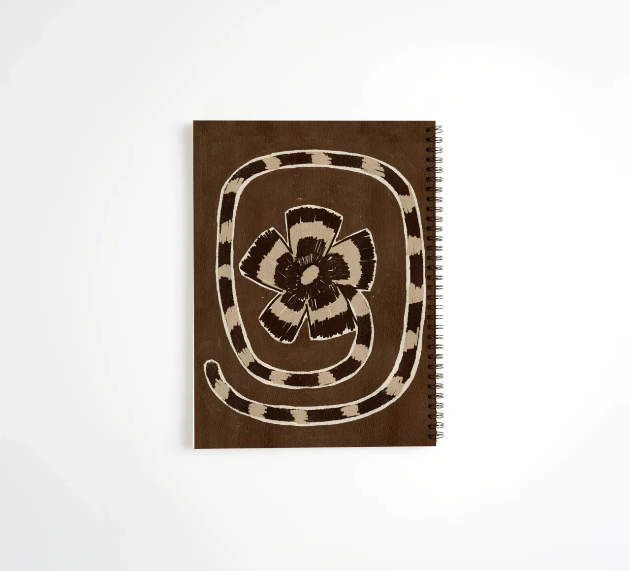 Delicate Bloom 10 spiral notebook by Shatha Al Dafai