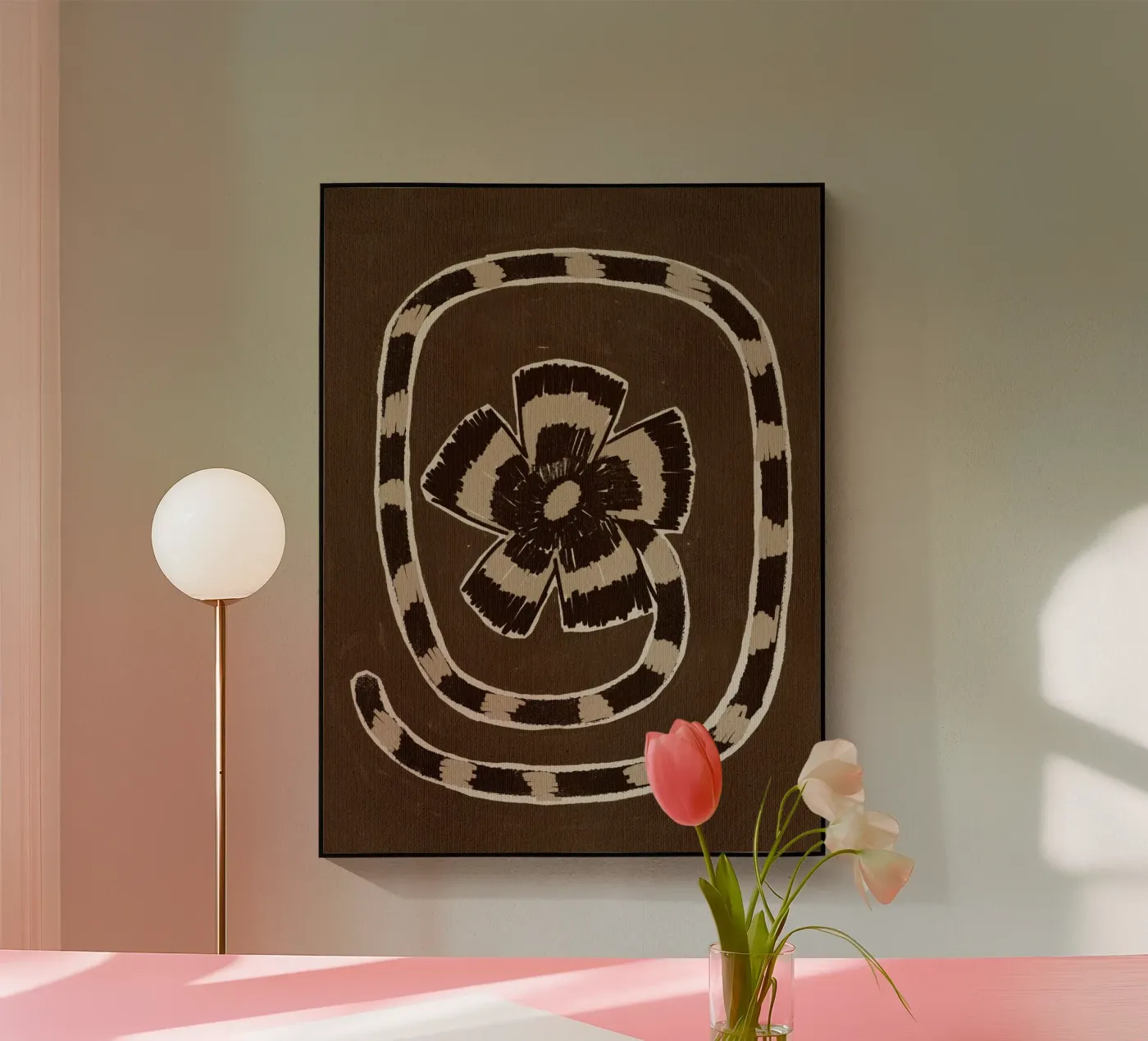 Delicate Bloom 10 plexiglas de Shatha Al Dafai