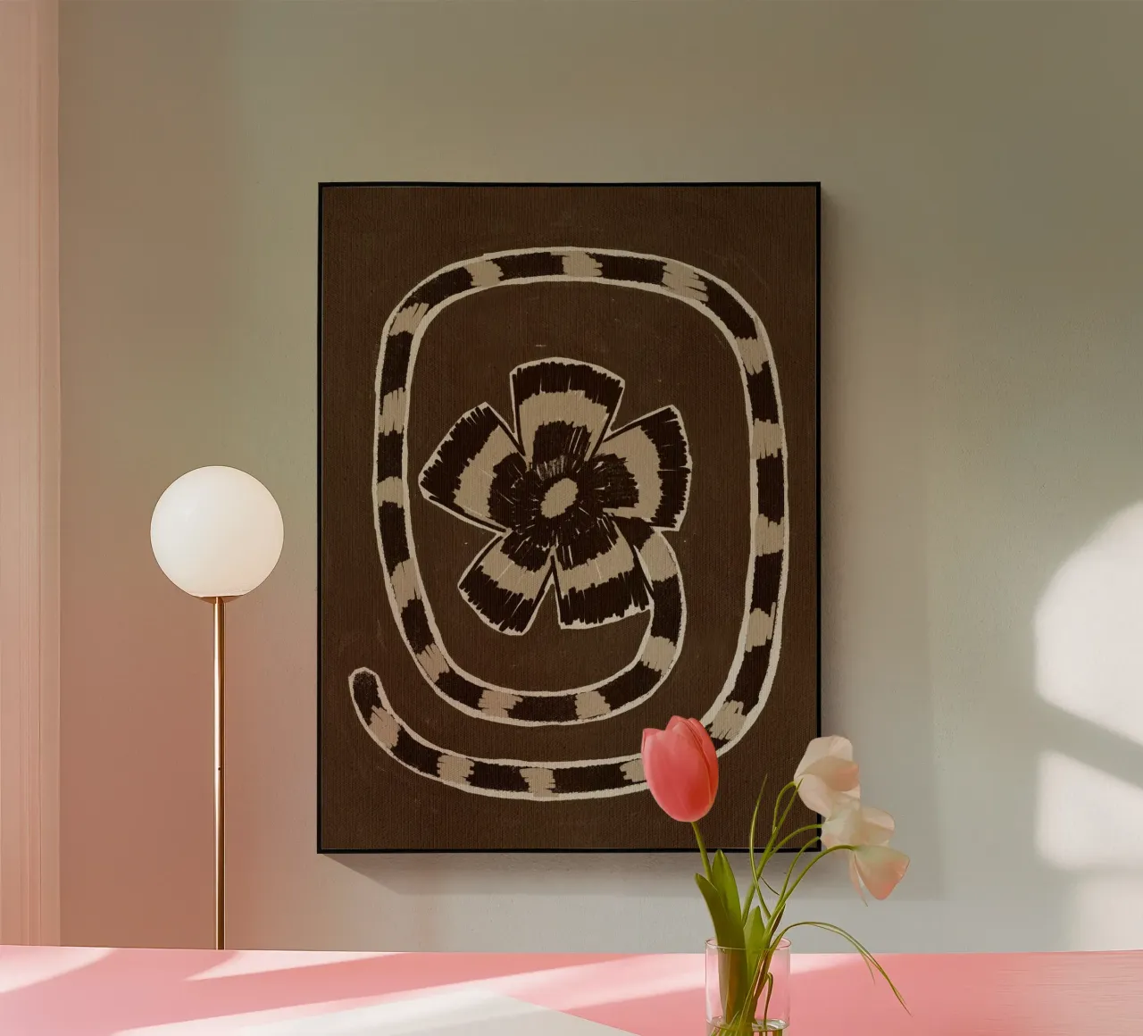 Delicate Bloom 10 plexiglass da Shatha Al Dafai