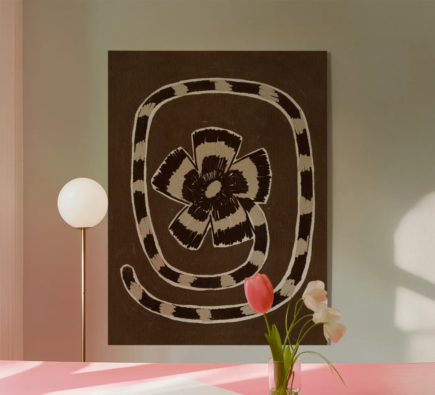 Delicate Bloom 10 plexiglas de Shatha Al Dafai