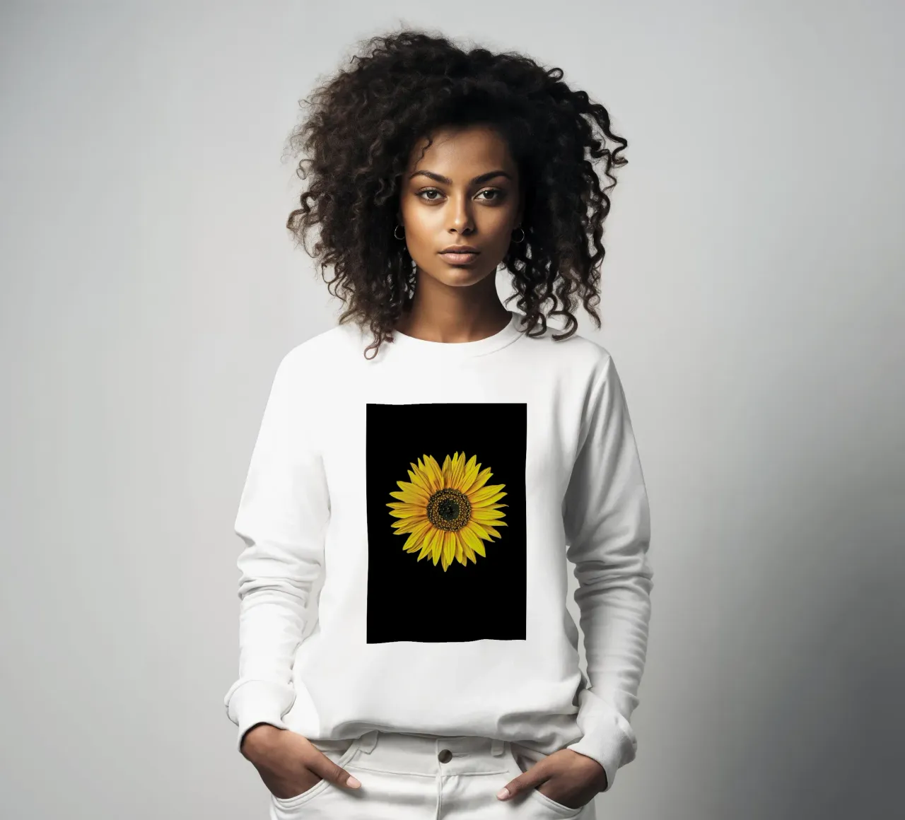 Sunflower felpa da Curious Collections by Marielle Leenders