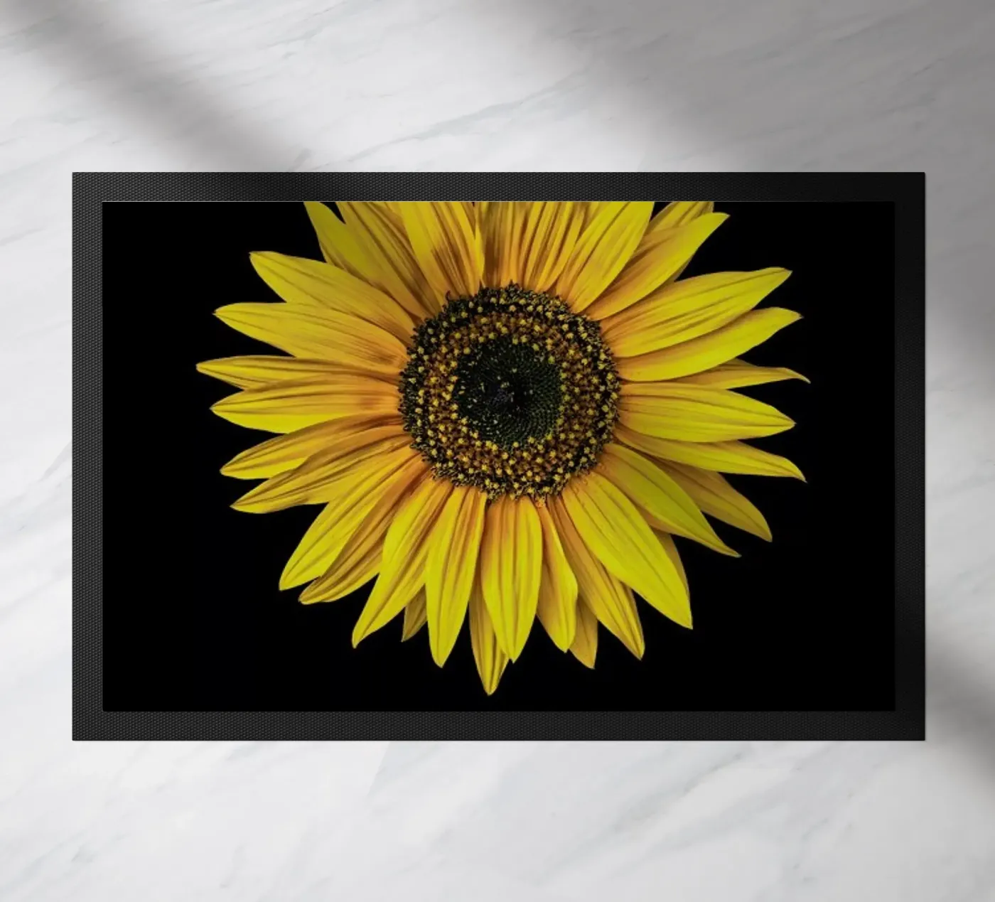 Sunflower doormat by Curious Collections by Marielle Leenders