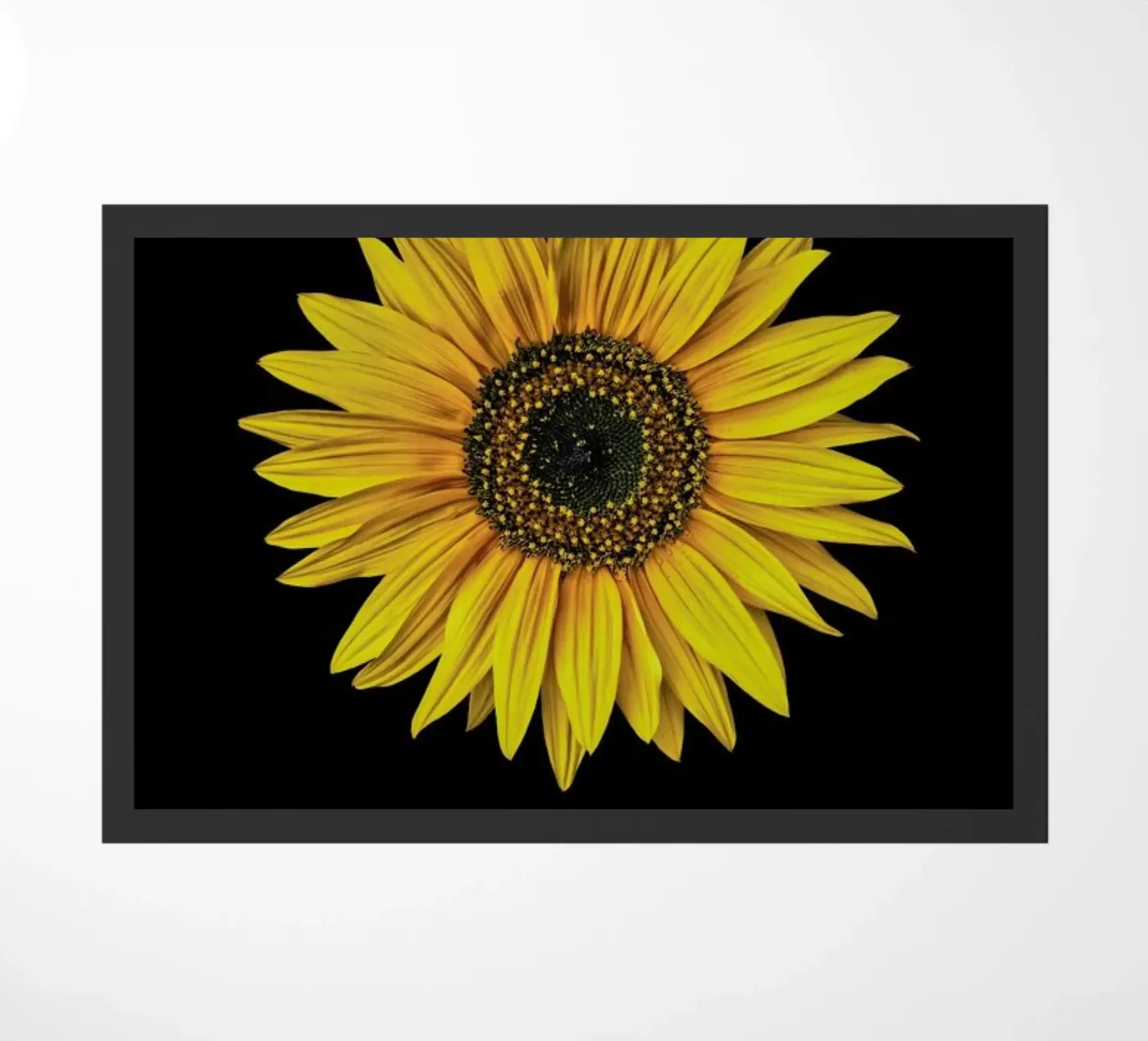 Sunflower doormat by Curious Collections by Marielle Leenders