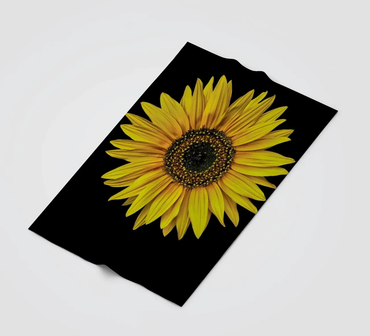 Sunflower Fleecedecke von Curious Collections by Marielle Leenders