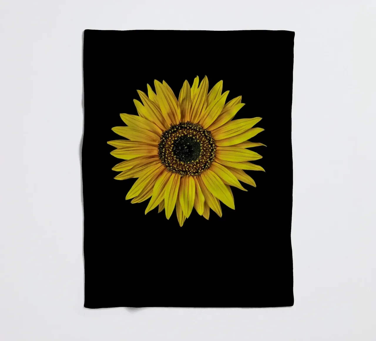 Sunflower Fleecedecke von Curious Collections by Marielle Leenders
