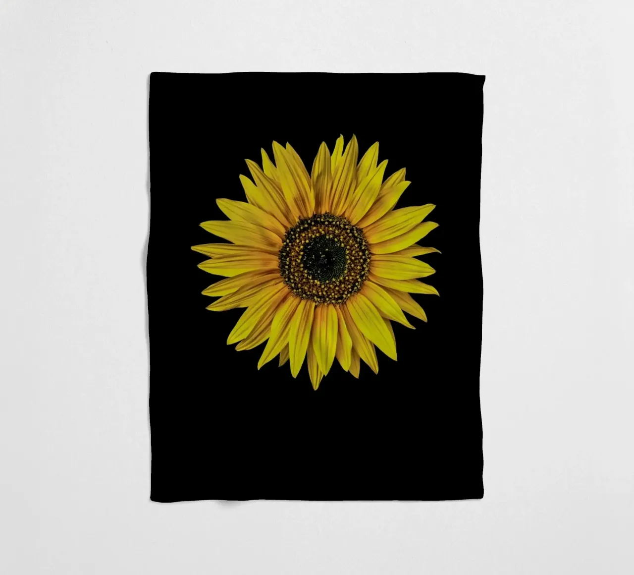 Sunflower Fleecedecke von Curious Collections by Marielle Leenders